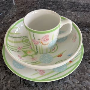 Tiffany Fiddleheads children’s tea set